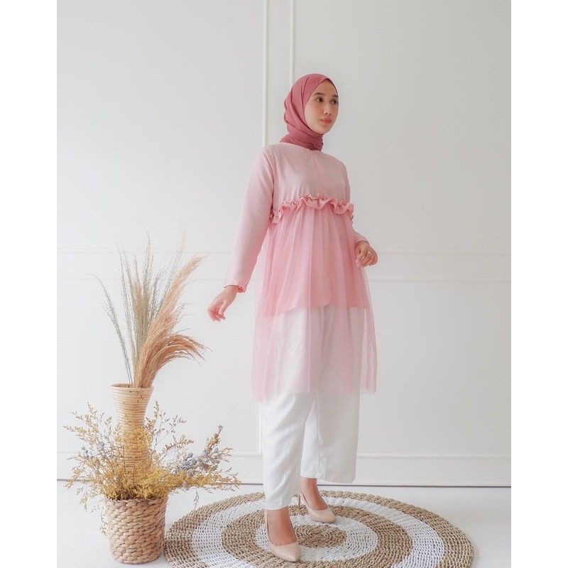 BELLA BLOUSE TILE/ BLOUSE KONDANGAN MURAH