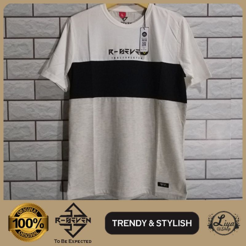 KAOS RSeven Original R-Seven RSVN R7 R-7 Pakaian Baju Distro Pria ORI Asli Bandung Branded Keren