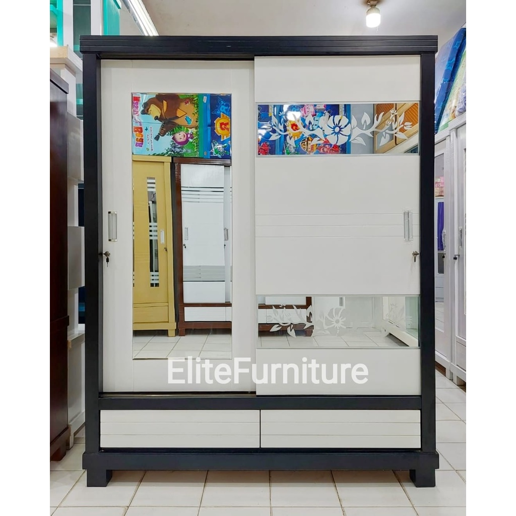 Lemari Baju 2 Pintu Multitriplek . Lemari Pakaian JUMBO Lemari Pakaian Kaca Lemari Baju JUMBO Lemari