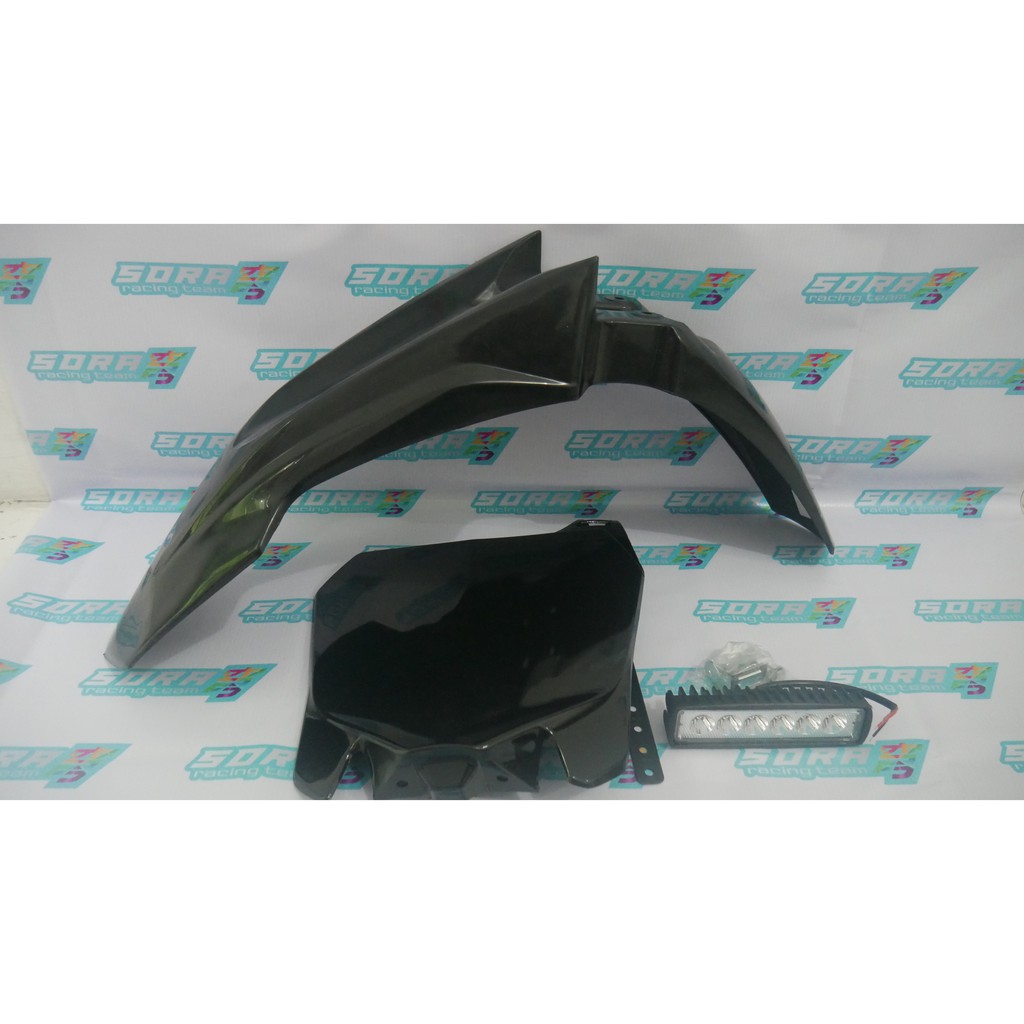Paket Papan CRF 250 Spakbor depan dan Lampu