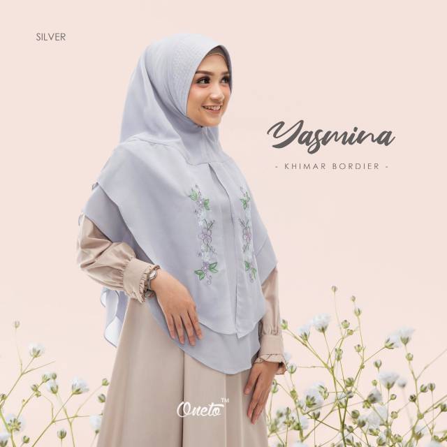 Khimar YASMINA bordir by oneto hijab