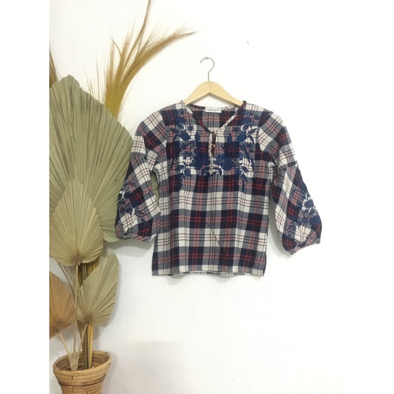 Atasan Flanel Mayoutfit