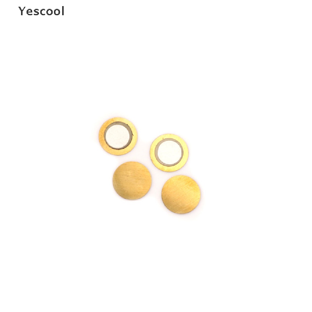 Yescool 20PCS Disk Drum Trigger Sensor Trigger Piezo Elements 20mm 6.5KHZ Bahan Tembaga