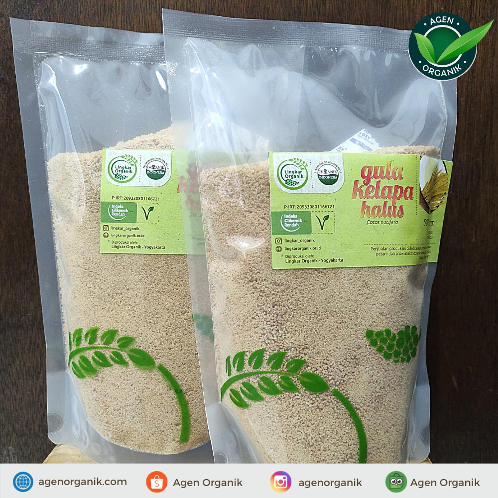 

Gula Kelapa Halus 500 gram - Lingkar Organik