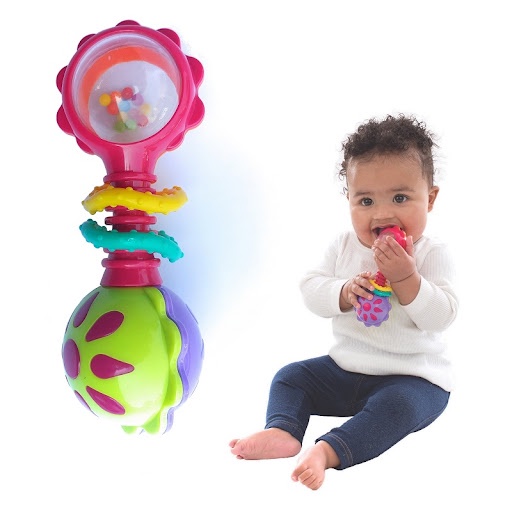 PLAYGRO TWISTING BARBELL RATTLE