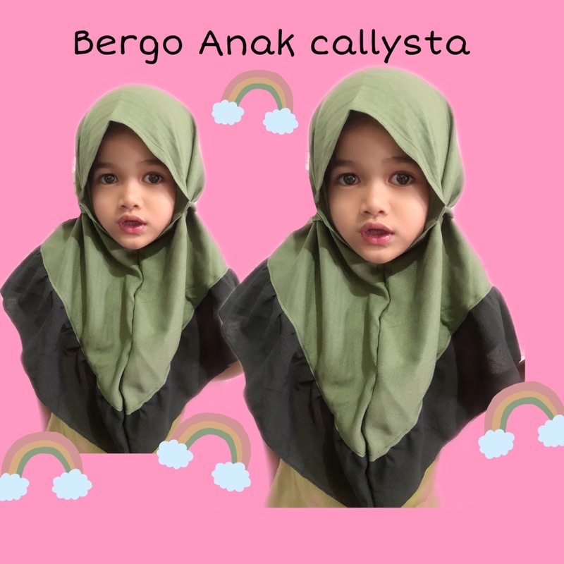 PROMO Bergo Anak Murah Bergo Rempel Anak
