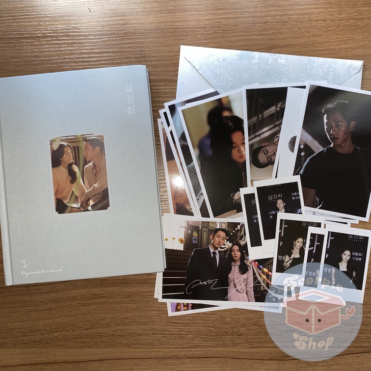 SNOWDROP OST ALBUM Sharing jisoo hae in photocard