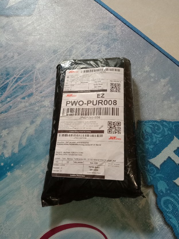 Tunik Jumbo Xl Ld 105 Katun Primissima Unggul Jaya Resleting Batik Pekalongan