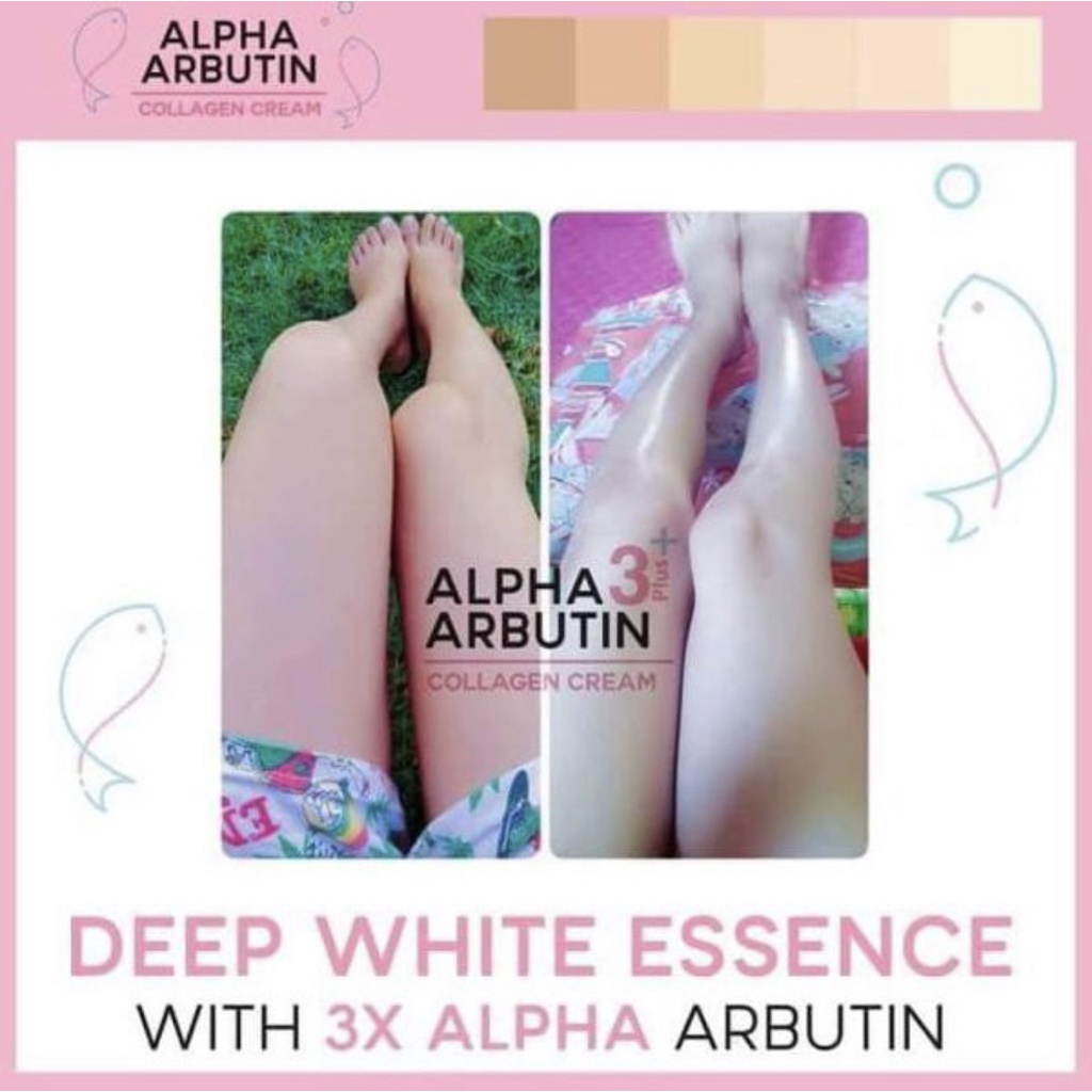 ALPHA ARBUTIN 3 Plus Collagen Whitening Lotion / Hand Body / Lotion Pemutih Badan Ampuh 500ml Precious Skin