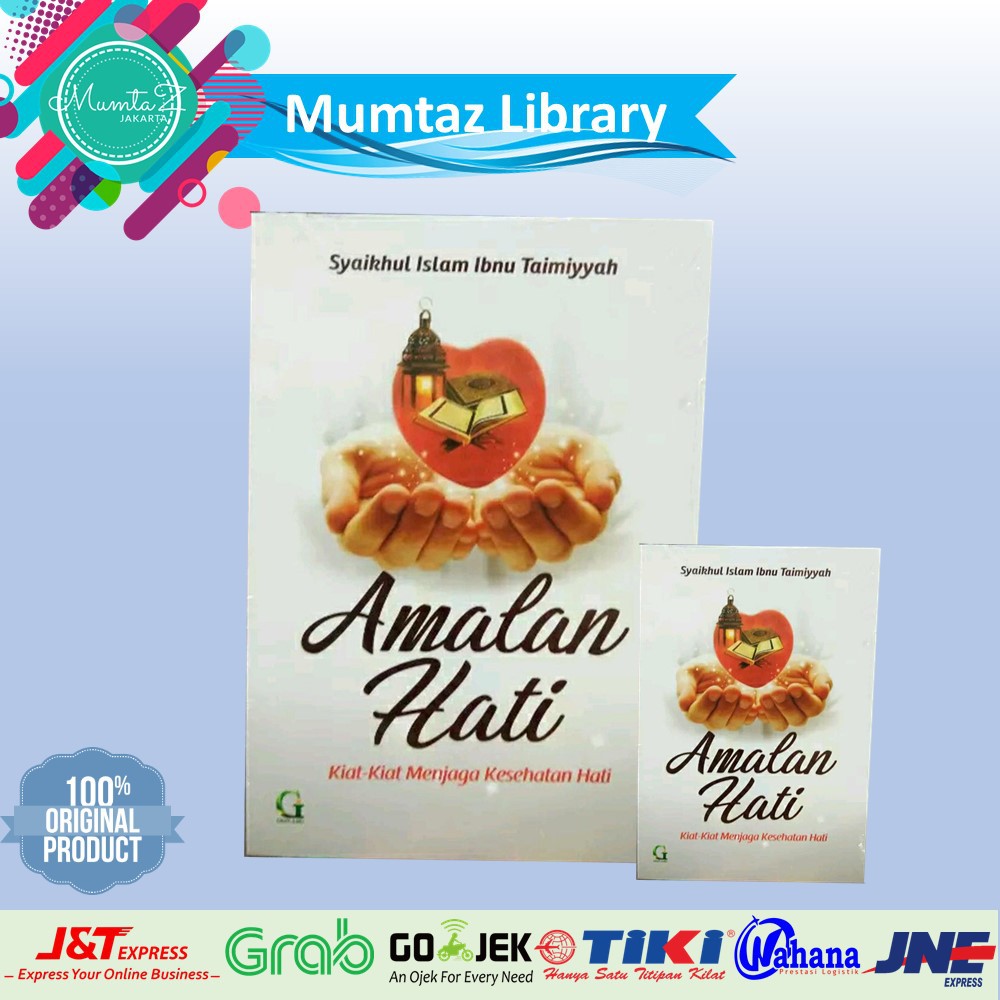 Buku Amalan Hati Menjaga Kesehatan Hati - Pustaka Griya Ilmu
