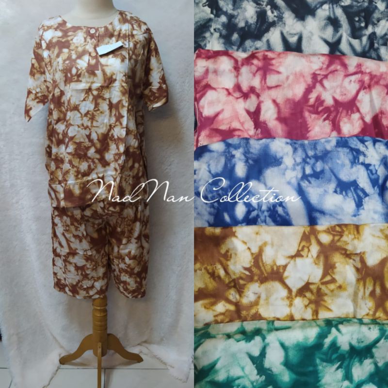 babydoll stelan kulot pendek batik#babydoll#stelankulotbatik