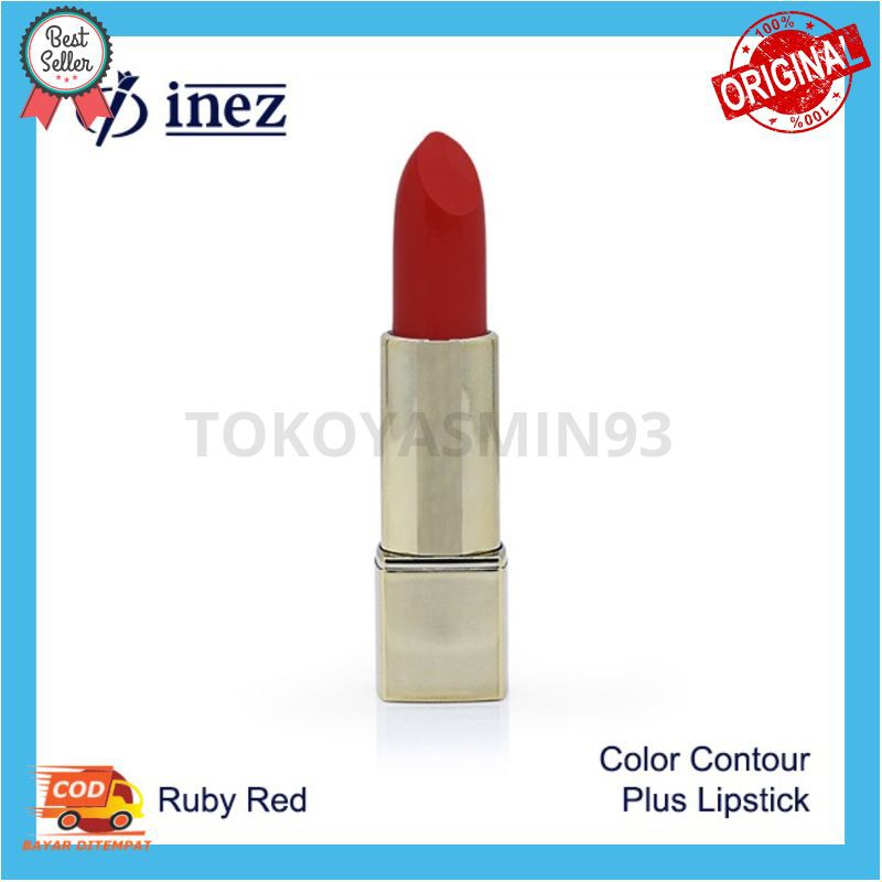 Inez Color Contour Plus Lipstick 29 Pilihan Warna (2) New Case Murah