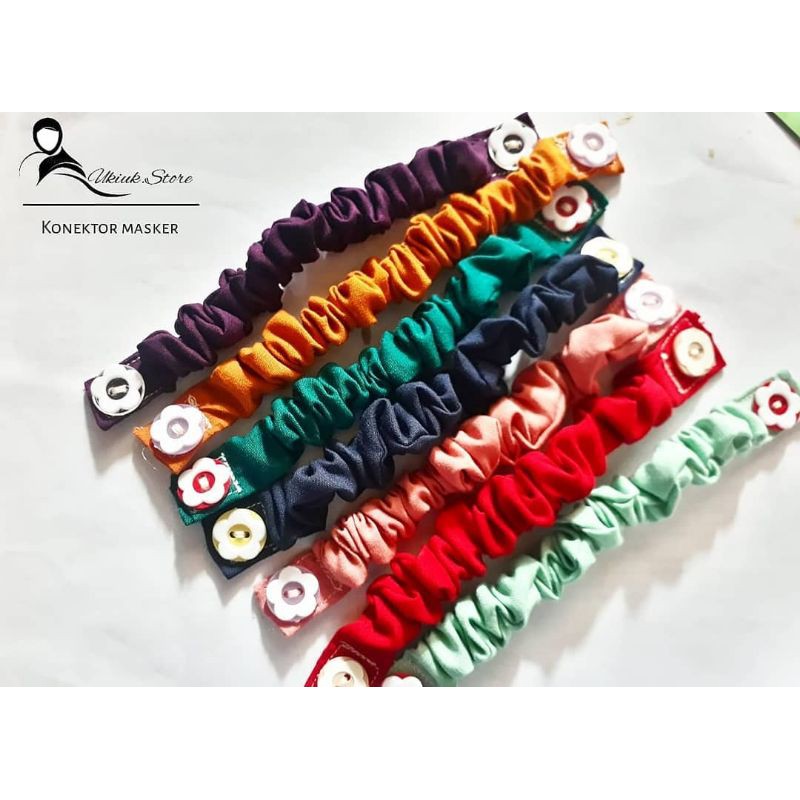 Konektor Masker Kain Pengait Masker Tali Masker Earlop Dengan Kancing Tepi Tali Hijab Earloop Shopee Indonesia