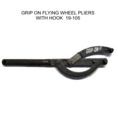 GRIP ON WITH HOOK 19 105 Tahanan Kopling Flying Wheel Pliers