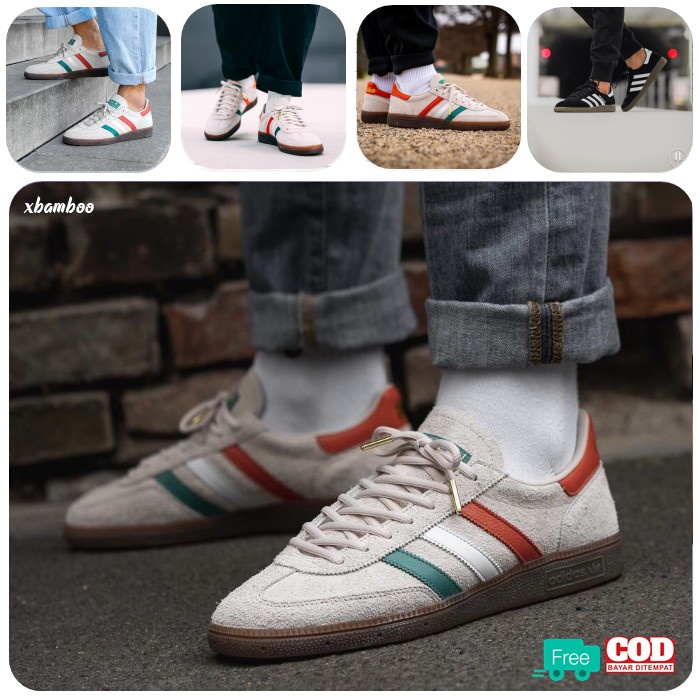 Sepatu Kets Cowok Warna Putih SolGem speziel Import