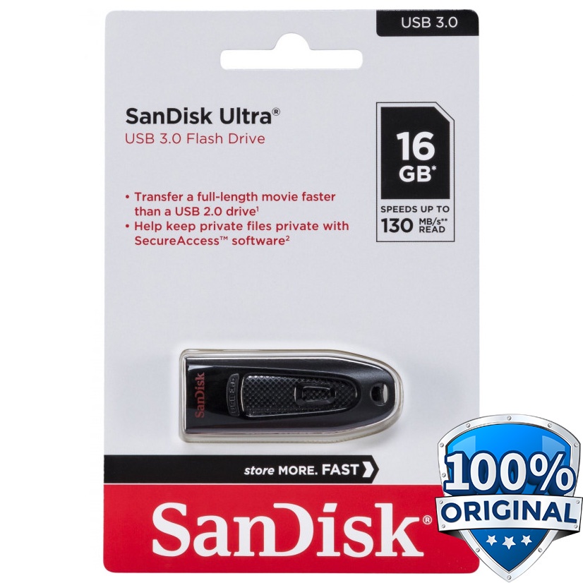 Flash Disk SanDisk 16GB Ultra USB3.0