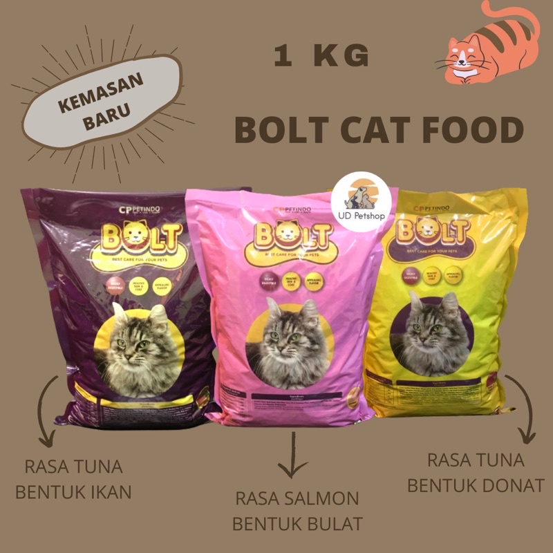 Jual BOLT 1 Kg Rasa Tuna Salmon Bentuk Ikan Donat Bulat Makanan