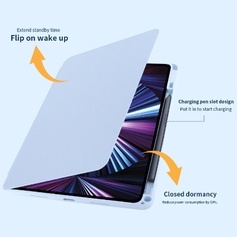 Sarung Tablet Untuk iPad Pro 11 2022 2021 2020 2018 iPad Air5 2022 Air 4 2020 Fashion360° Rotating Stand Casing Casing Casing Casing Pelindung Flip Akrilik Bening Ujung Tinggi