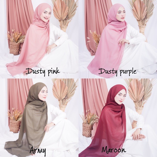 Bella Pashmina New  Fashion Muslim Pashmina Bella Double Hycon