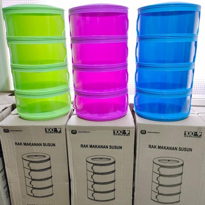 <<<<<] Tudung saji 4 susun / Rak tudung saji / food storage