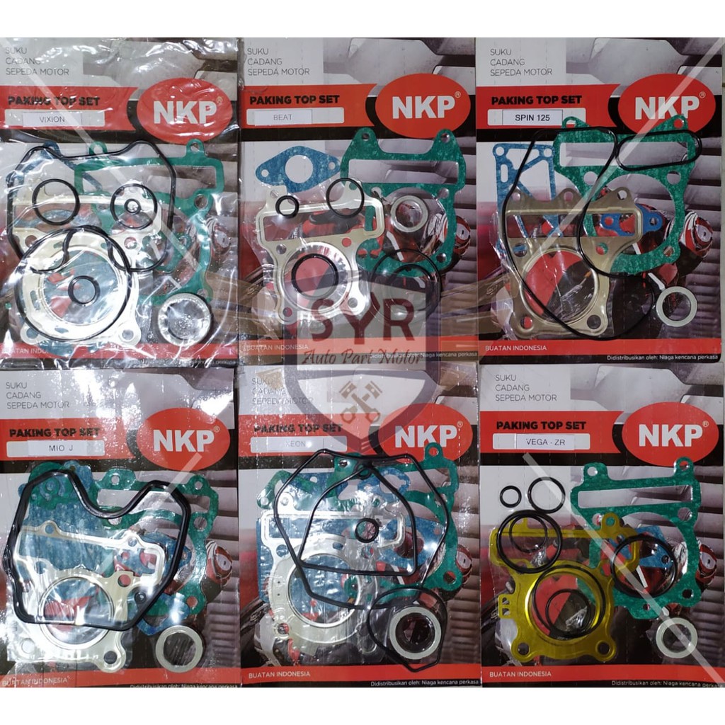 PACKING HEAD PAKING HEAD TOP SET NKP VARIO,JUPITER,MIO, VIXION BLADE, MIO J,BEAT, SATRIA FU DLL