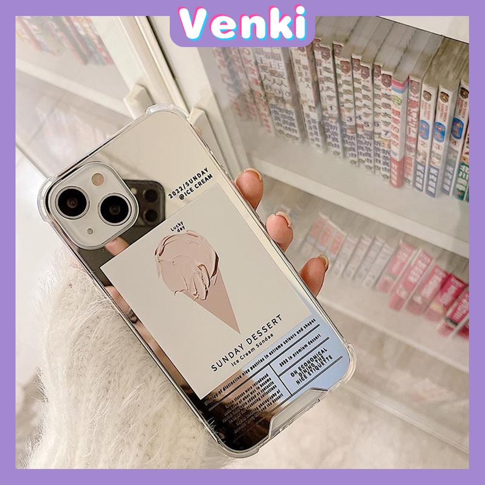 iPhone Case Acrylic Reflective Mirror Airbag Shockproof Protection Camera Simple Premium Style Compatible with iPhone 11 iPhone 13 Pro Max iPhone 12 Pro Max iPhone 7 Plus iPhone xr