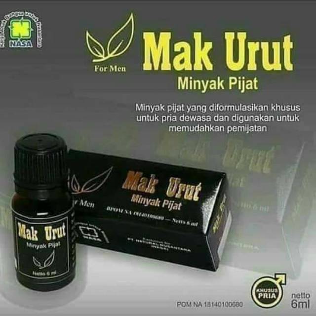 MAK URUT MINYAK PIJAT ASLI NASA
