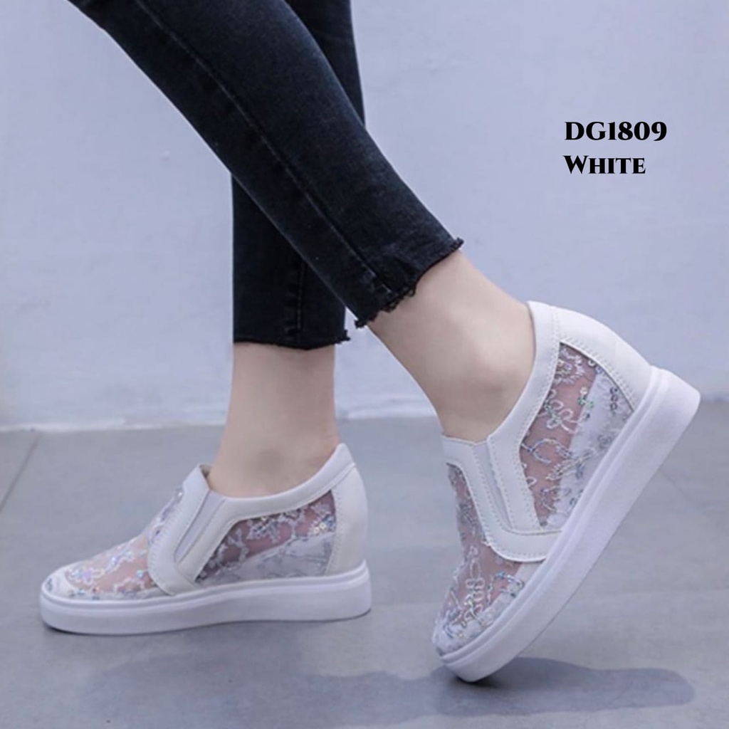 PRF Sneakers Wedges Fashion Korea DG1809