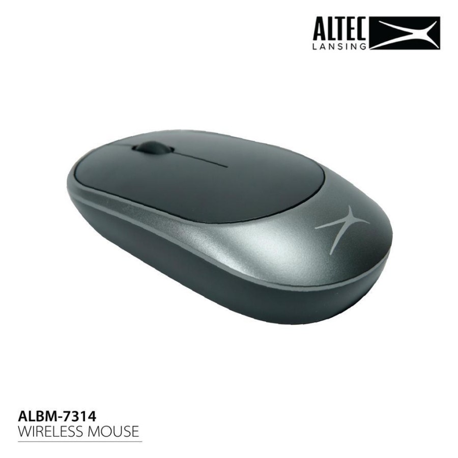 Mouse Wireless Altec Lansing ALBM-7314 Silent Grey | Altec ALBM7314