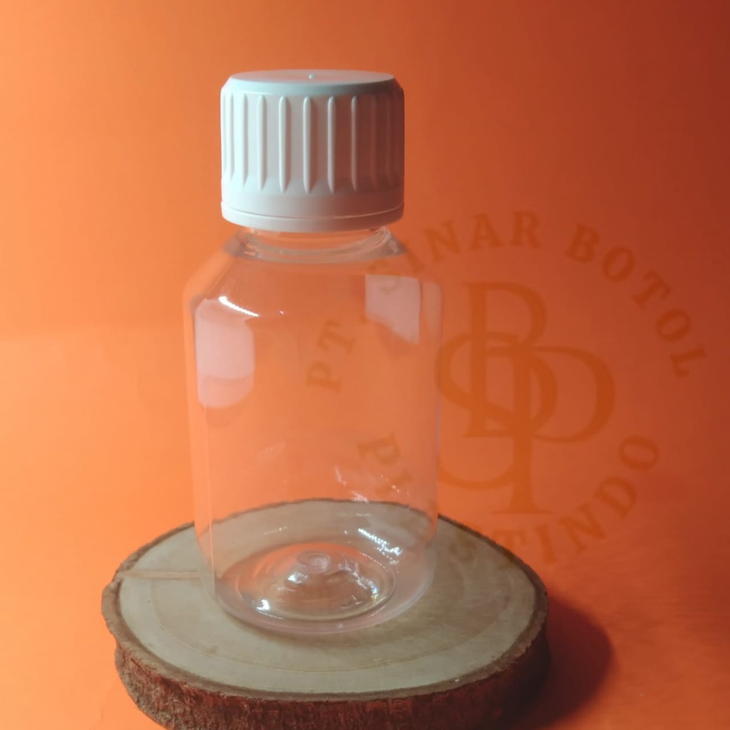 botol ps 100 ml/botol madu 100 ml/botol kapsul 100 ml - Putih