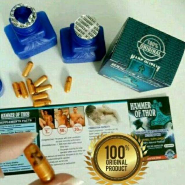 Hmmer_of_the_thor_asli_original_Permanen Obat Herbal Pemanjang Alat-BPOM Pria Sejati Vital Besar