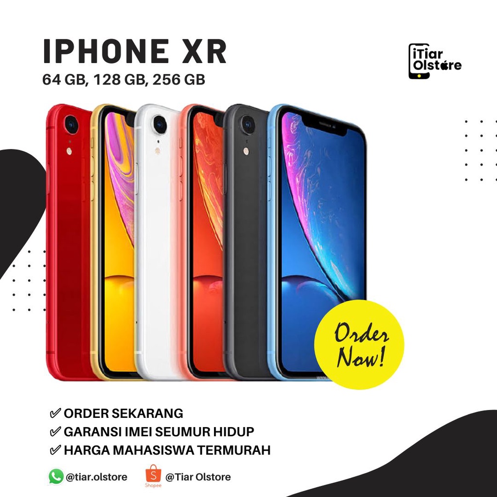 Jual iPhone XR Second Original | Bergaransi | Shopee Indonesia