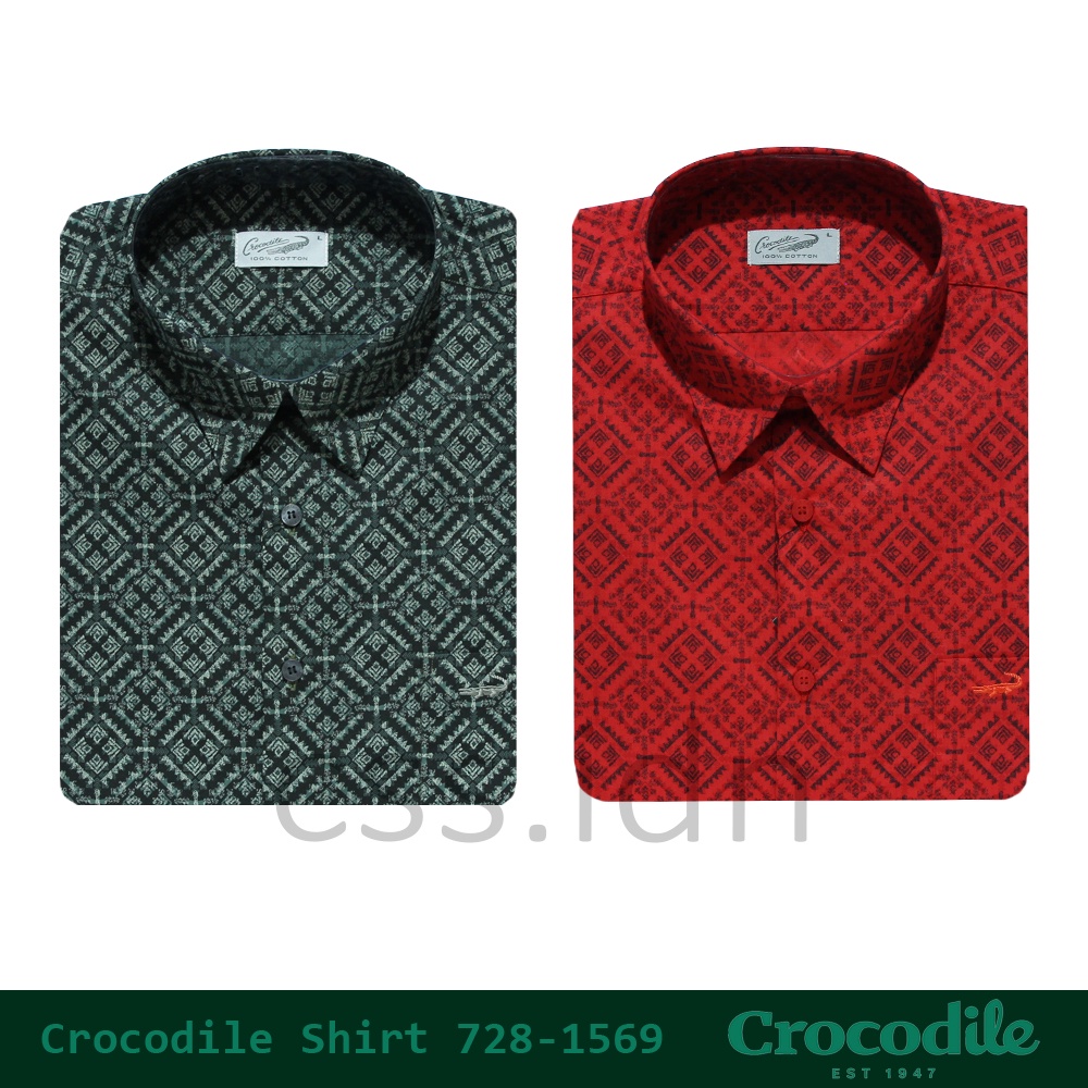 Kemeja Pria Lengan Pendek Crocodile 728-1569