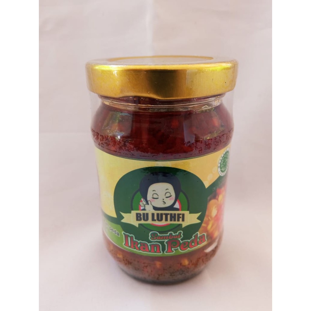 

Bu Luthfi Sambal Ikan Peda botol kaca 140g