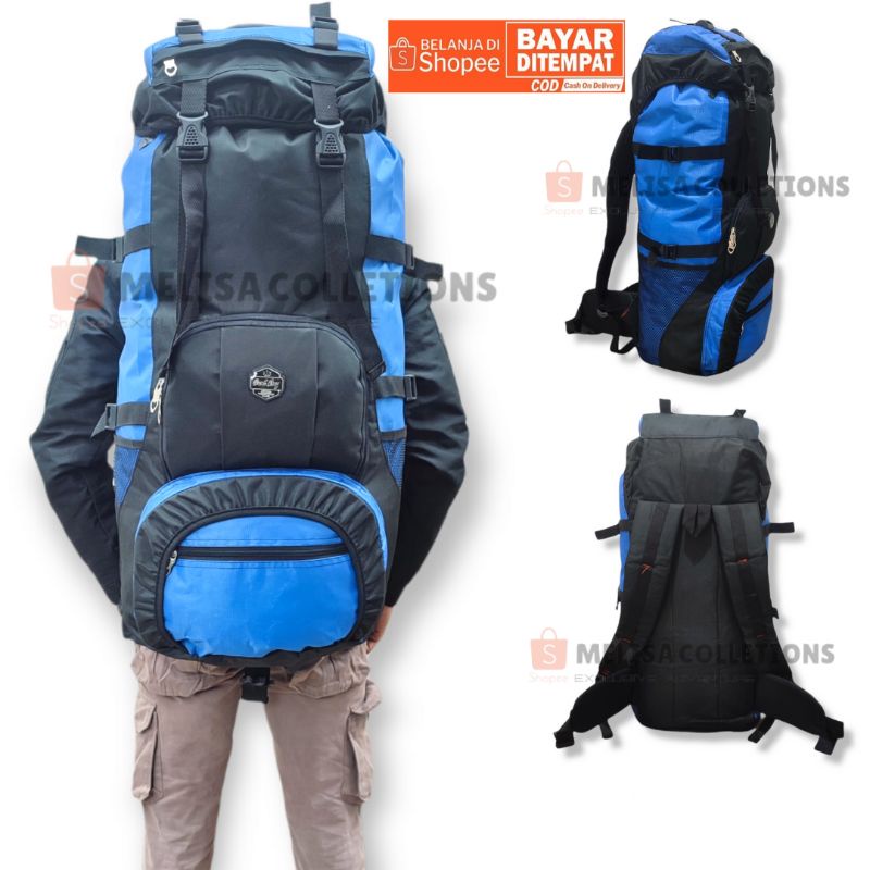 TAS RANSEL GUNUNG MURAH BESAR 65 LITER Tas Gunung,Tas Mudik,Tas Traveling , Tas Kemping , Tas besar