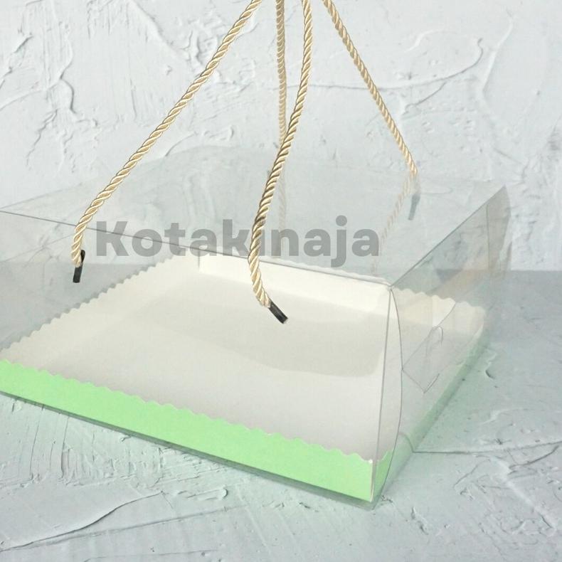 

HARGA GROSIR >> Box Mika Transparan / Box Mika / Box Mika Handle / Box Tali / Box Makanan / Box Hampers / Tali Kotak Kue / Box Tart I HDI08