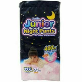 Pempes MamyPoko Junior Night Pants Girl XXXL 24 PCS