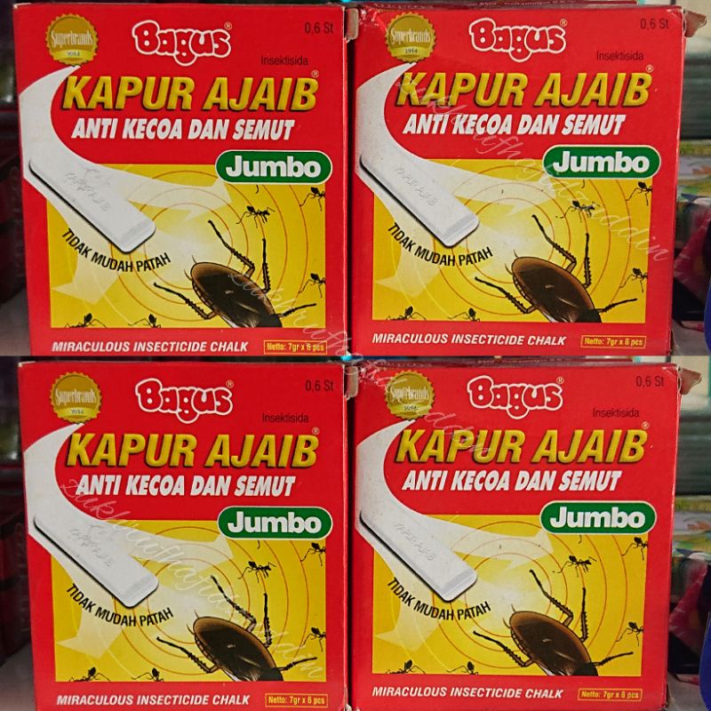 Bagus Kapur Ajaib Jumbo kapur semut anti kecoa kecoak dan semut