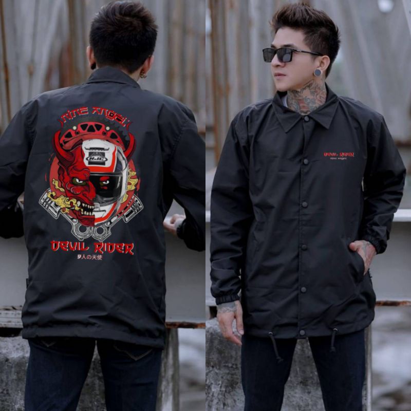 Jaket Coach Sunmori Devil Rider Original