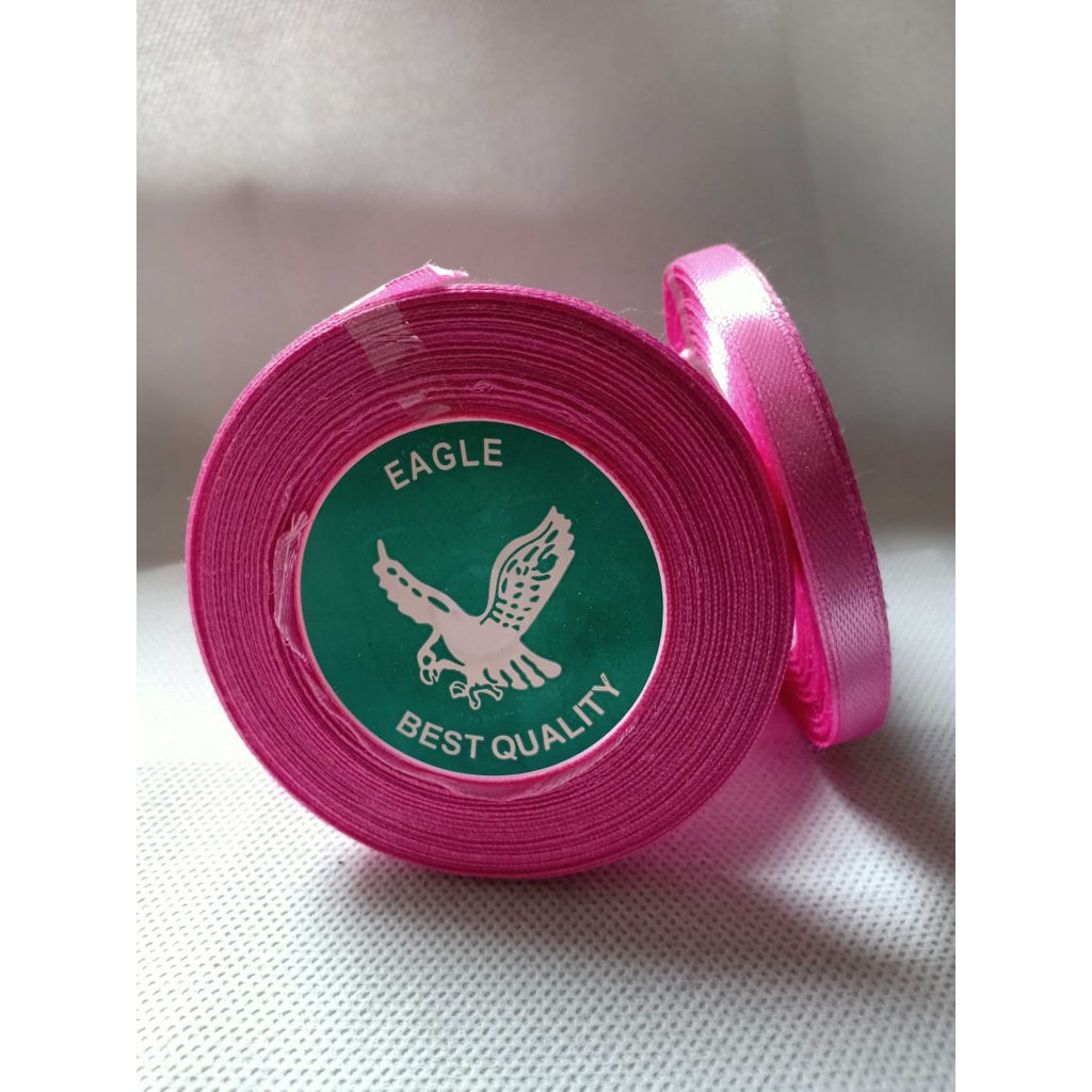 

Pita satin pink muda 1/4 inch / 0.635 cm Per roll