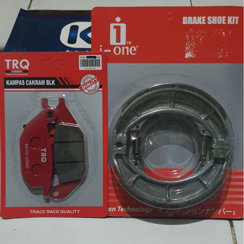 KAMPAS REM PAKET DEPAN BELAKANG SUZUKI SPIN & SKYDRIVE