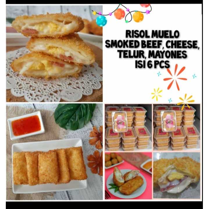 

MUELOOO RISOLES SMOKED BEEF MAYO (ISI 6 PCS)