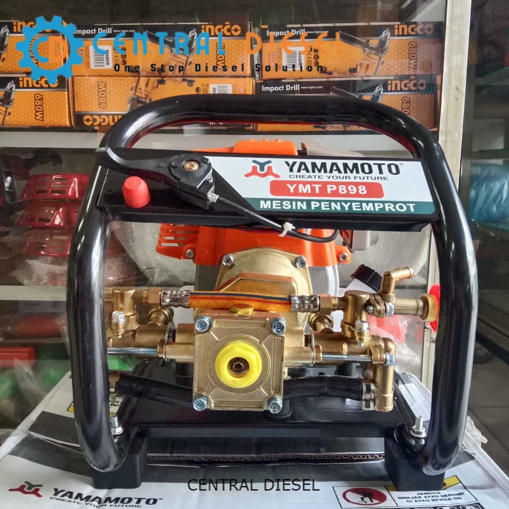 Mesin penyemprot Portable sprayer Yamamoto YMT P898 bensin murni