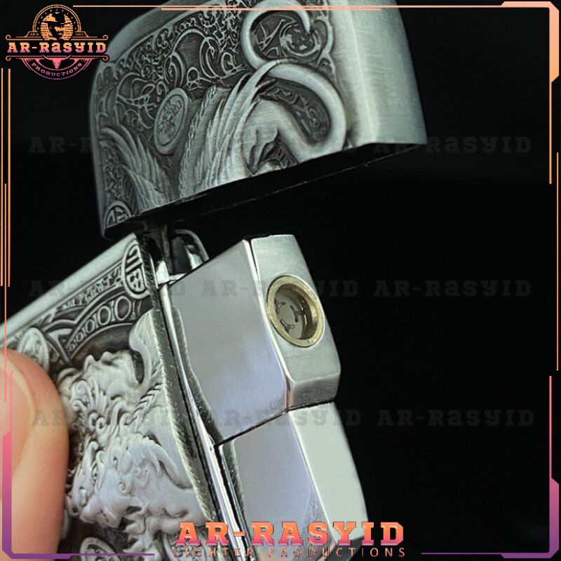 Korek Api Bara Gas Huage Dinuo Motif Unicorn HG-568