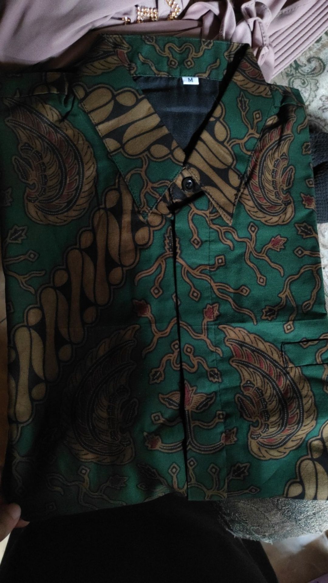 Baju Batik Pria Panjang Prabu Premium Exclusive Terbaru Kemeja Batik Cowok Kantor Seragam Baturaden