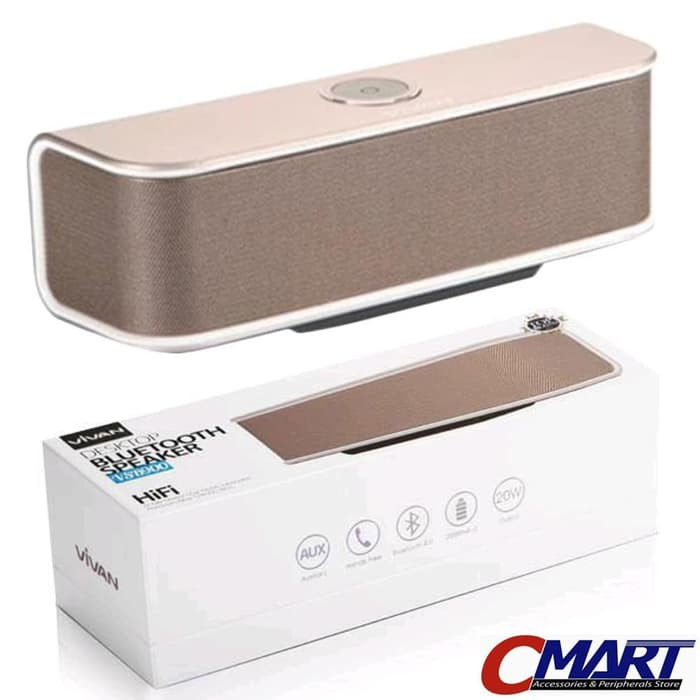 Vivan VSB900 Speaker Bluetooth Portable V4.0 20W Output Bass - VSB900