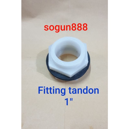 Fitting Tandon 1". fiting 1". Nepel tandon. Sok drat toren. Sambungan