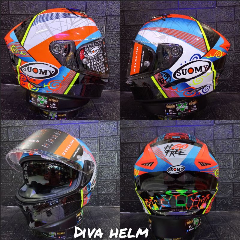 HELM SUOMY STELLAR PECCO FRANCESCO BAGNANIA REPLICA