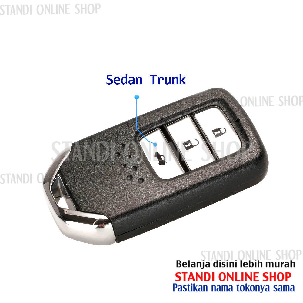 Remote Set Komplit Kunci Smartkey Honda All New City Accord 433 Mhz