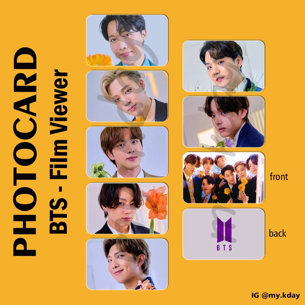 PC-0809, Unofficial Photocard BTS Film Viewer 2 sisi